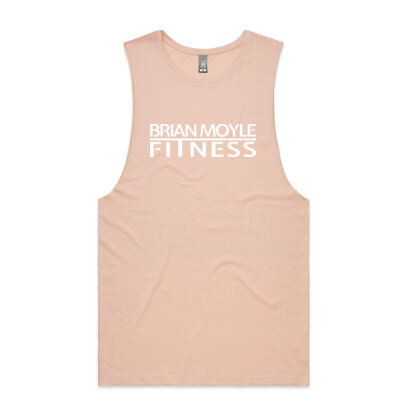 Mens Singlet with White Logo Thumbnail